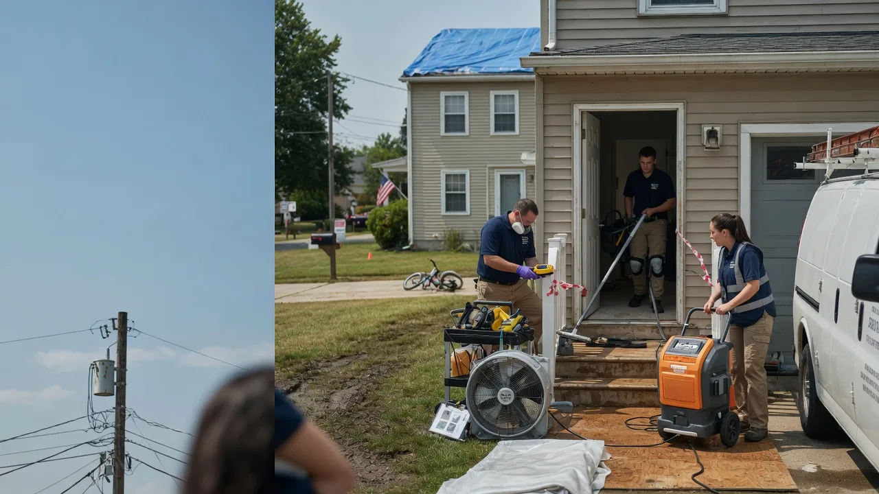 Water Damage Repair in Deerfield, VA near me